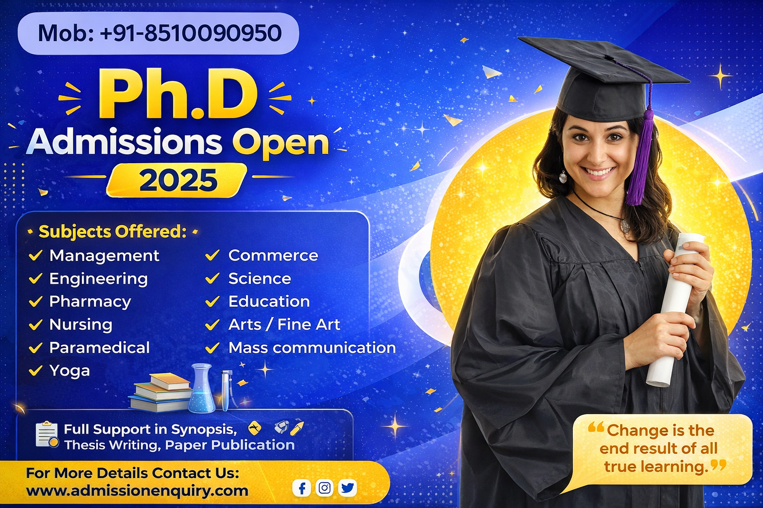 PhD Admission Process in India 2026 | Eligibility, Fees & Procedure